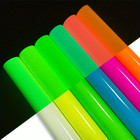 Fluorescent Glow in Dark HTV,12'' X 12''-6 Sheets HTV Heat Transfer Vinyl for Cr