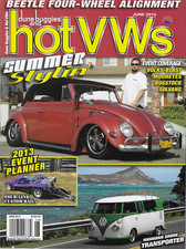 Dune Buggies and Hot VWs Magazine Jun 2013 Summer Stylin Beetle Four-Link Baja