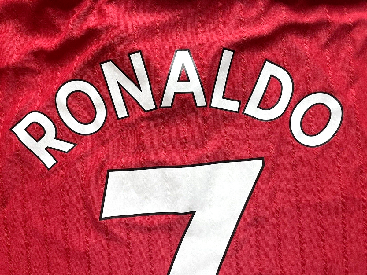 2022/23 Manchester United Authentic Home Jersey #7 Ronaldo Small