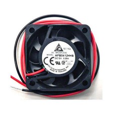 Delta AFB0412HHB 40 x 40 x 15mm 12V Duall Ball 2 Bare Wire Fan