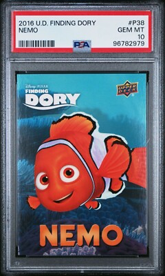 2016 Upper Deck Finding Dory Nemo - PSA 10 - Pop 2 - Rare