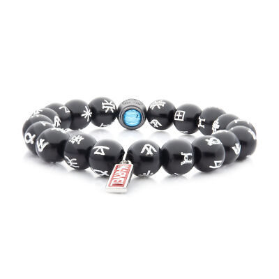 Marvel BLACK PANTHER WAKANDA FOREVER Kimoyo Blue 20 Beads w/Glass
