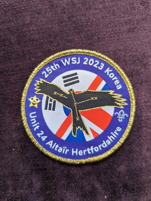 World Scout Jamboree 2023 UK Unit 24 Altair Badge WSJ2023 - Can Post Worldwide