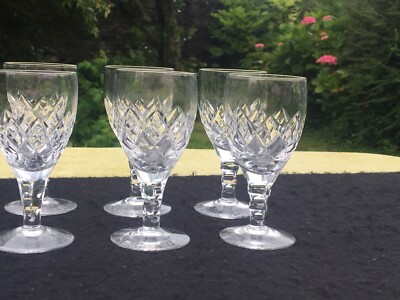 stuart crystal port glasses