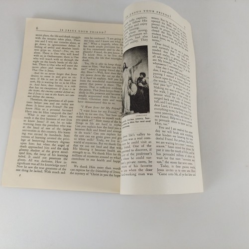 Is Jesus Your Friend? Pacific Press Publishing Pamphlet - Picture 8 of 8