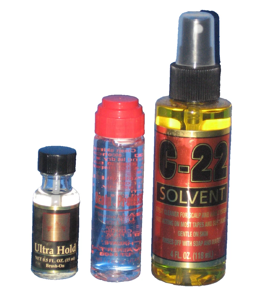 Защита кожи головы, средство для удаления растворителя C22, клейкий клей Ultra Hold 0,5 унц, (комбинированный) - Изображение 3 из 4