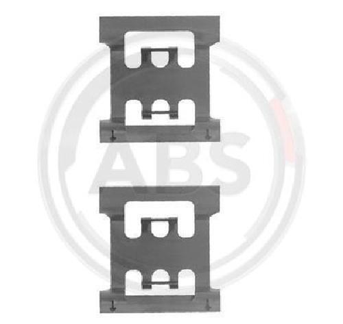 ATE 13.0460-0171.2 Set Accessori Pastiglia Freno a Disco per Mercedes