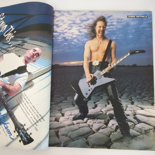 Metal Edge Magazine December 1995 Pantera Ozzy, White Zombie Skid Row Centerfold - Picture 4 of 16