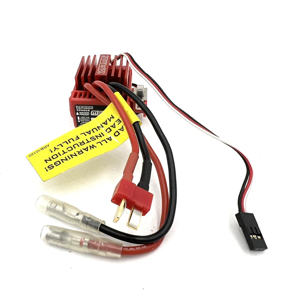 ARRMA Mega 12T Brushed Electronic Speed Controller w/Deans Plug #AR390068 - OZRC - Image 3 of 4