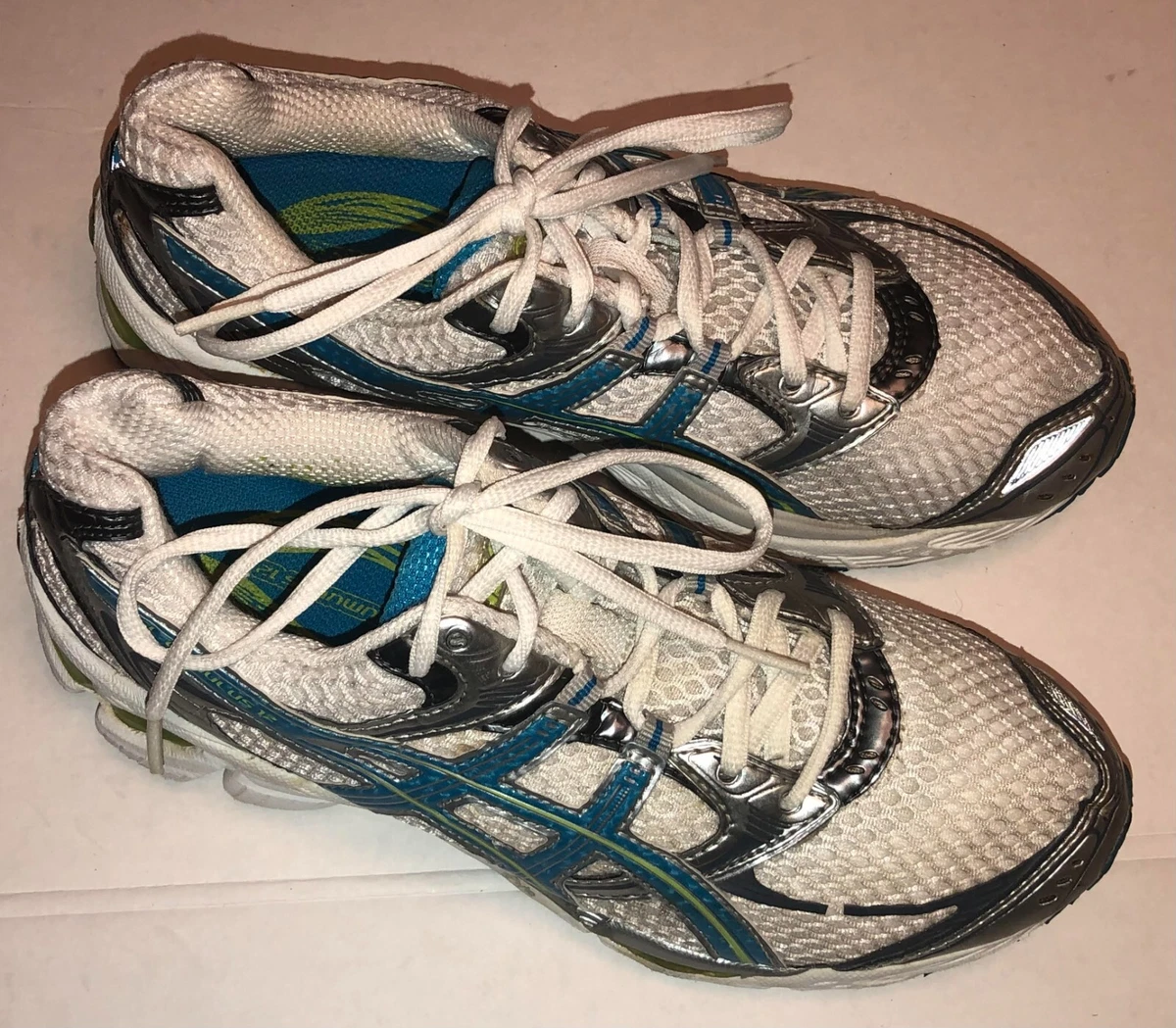 Asics Women&#039;s Gel Cumulus 12 Running Shoes T0A6N Low Top Mesh Sz 7.5 M |