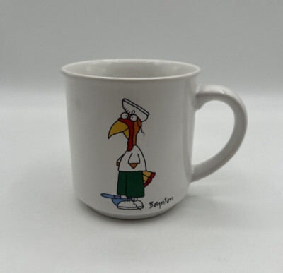 Boynton Turkey Coffee Mug Don't Worry Everything Under Control Upside Down Cup