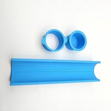 3pc Round Cake Mold Baking Set With Pusher And Tray For Homemades Dessert And