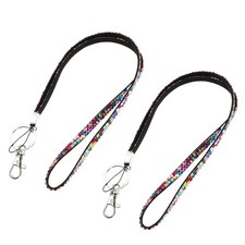 2 Pcs Decorative Rhinestone Mobile Phone