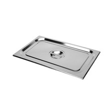 Stainless Steel Handled Lid For Gastronorm 1/3 Pans Food Catering Tray Cover
