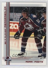 2000-01 ITG Be A Player Memorabilia Ruby 79/200 Adam Foote #314 2a8