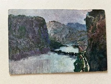 Q) Cartolina militare Tommaso Cascella croce Rossa L'Adige serie 1 n. 4