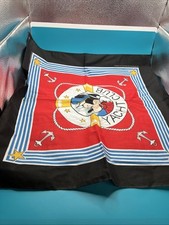 Vintage Disney's Mickey Mouse Yacht Club Bandana USA NEW OLD STOCK