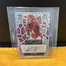 2025 Panini Mosaic KJ Bolden Future Scripts Autograph Georgia Bulldogs #FSC-KBN
