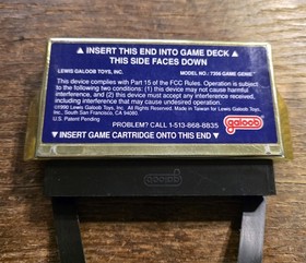 Vintage Nintendo Nes Game Genie Gold Video Game Enhancer + Box + Manual Booklet