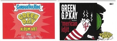 2024 TOPPS GPK BATTLE OF THE BANDS ALBUM ART 21st CENTURY MERICAN IDJIT AA-7