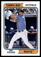 2020 Topps Archives Yoshi Tsutsugo Rookie Tampa Bay Rays #135