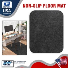 Large Office Desk Chair Mat Carpet For Hardwood Floor Anti-Scratch Protector Pad