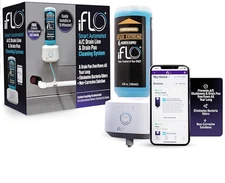 NEW iFLO Smart A/C Drain Line Cleaner for HVAC - App-Controlled, 6-Month Supply