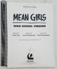 Mean Girls-High School Version Musical Score for Piano-Vocal Score