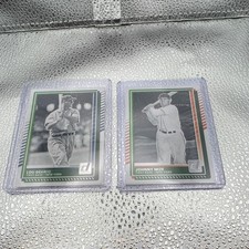 Donruss Lou Gehrig & Johnny Mize New York MLB 2023 2 Card Lot