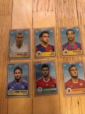 Topps Platinum Jamal Musiala Curated Icon 8x Zidane Xavi Ronaldinho Lampard Kaka