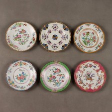 Piattini Antichi Porcellana Manifattura Minton Inghilterra '800 Originali