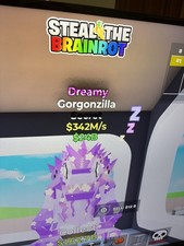 Steal the brainrot (Fortnite) Dreamy Gorgonzilla 342M/s 