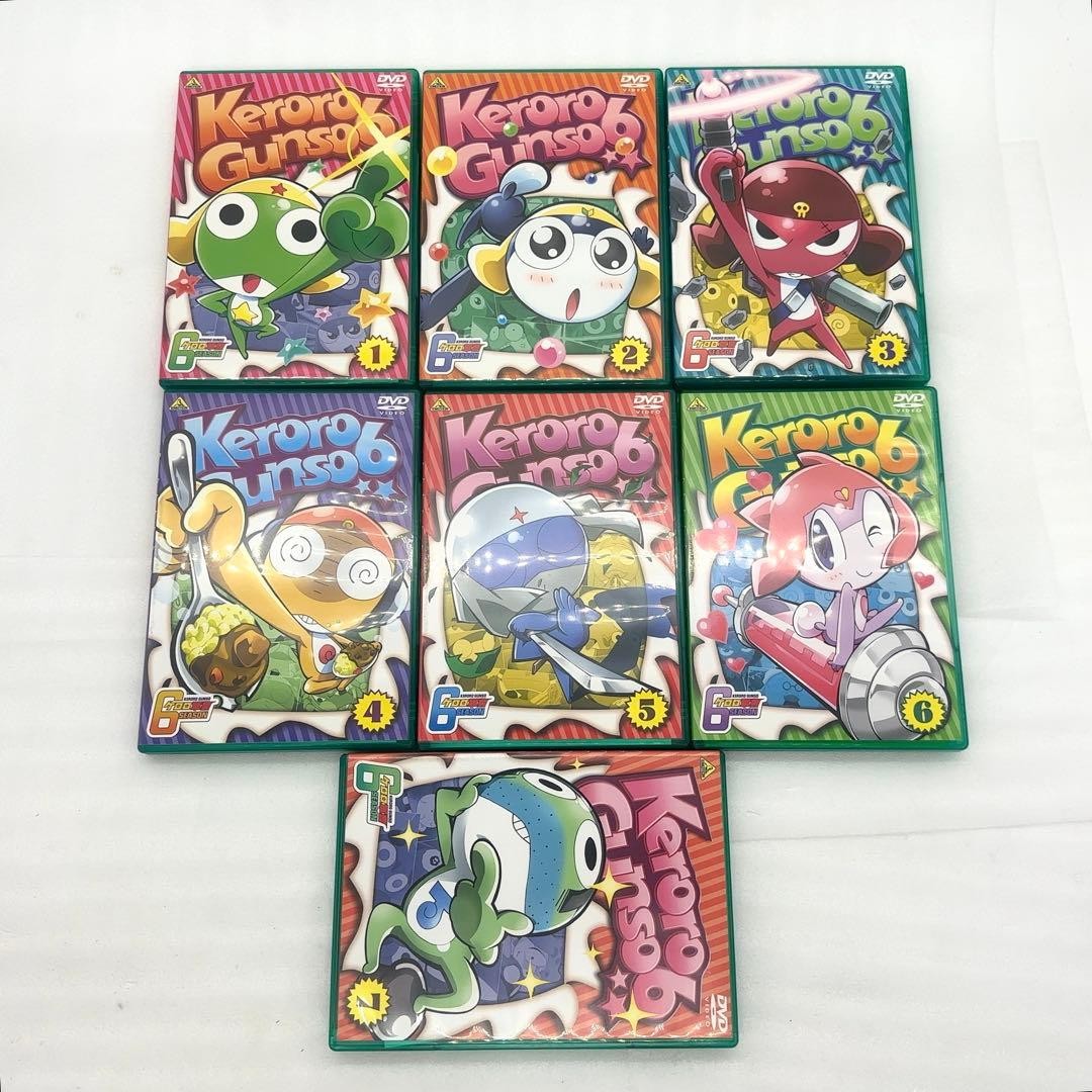 Keroro Gunso DVD Box Set Season 6 Complete Collection Rare Anime