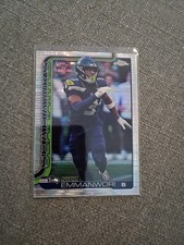 NEW - 2025 Topps Chrome Football Nick Emmanwori Rookie Pulsar #348 - Seahawks