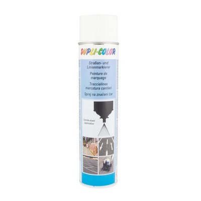Dupli Color Straßen- und Linienmarkierer 600ml weiss, Markierungsspray, Parkplat