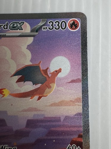 Pokémon Karte Scarlet & Violet 151 #199/165 Charizard EX Special Illustration - Bild 5 von 11