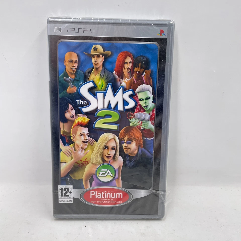 PSP The Sims 2 - Platinum (2004) Brand New Sony Factory Sealed - Image 3 of 4