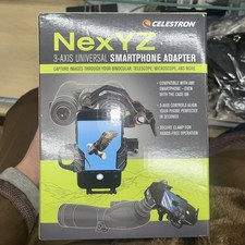 Celestron NexYZ 3-Axis Phone Adapter For Telescopes, Binoculars, And Microscope