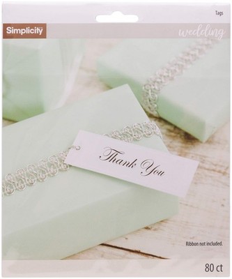Circle Tags 80CT WHT