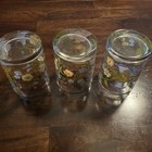 Vtg MCM Dorthy Thorpe California flowers 3 LOT replacement glasses ~signed~ — photo 10