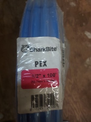 SharkBite PEX-B 1/2 X 100' Blue Polyethylene Pex Coil Tubing U860B100 USA