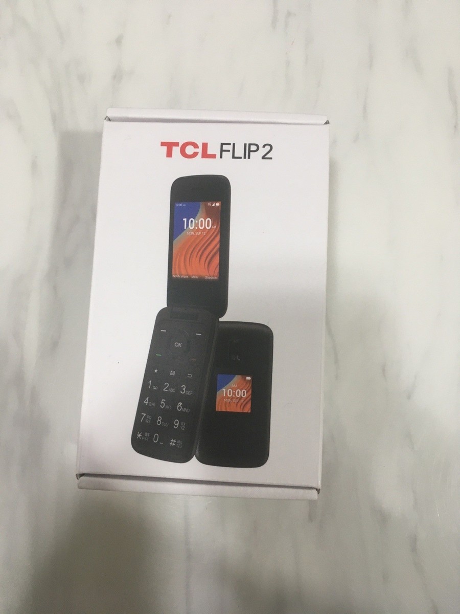 TCL Go Flip 2 4058G 8GB Factory Unlocked 4G LTE GSM Smart Flip