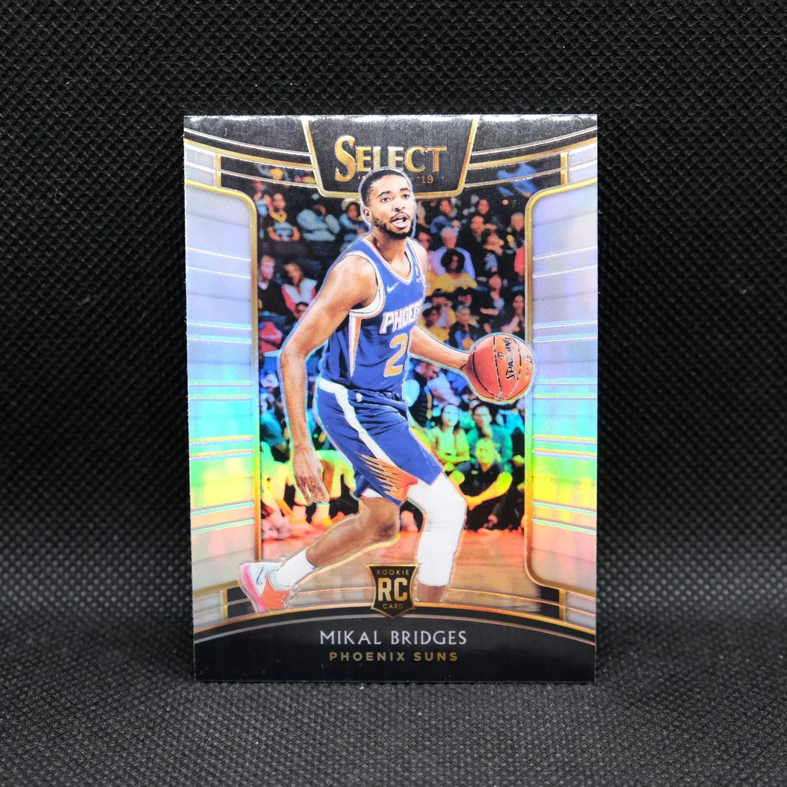 2018-19 Select Mikal Bridges Silver Prizm Rookie Card #95
