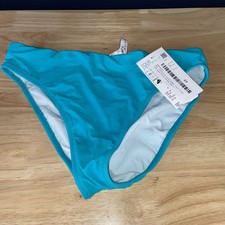 Your Profile By Gottex Bikini Bottom Size 6 Solid Aqua Color