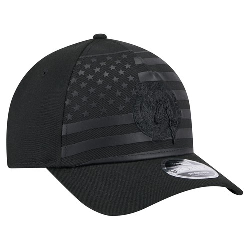 Gorra ajustable New Era negra del día del juego de los Boston Celtics marco en A 9FORTY para hombre - Imagen 3 de 6