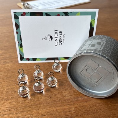 6 x Vintage Swarovski Kristall Silber Ton Name Tischkarten Halter-Boxed
