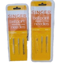 5 Vintage Singer Sewing Needles Ballpoint Style 2021 Size 11 & 14 West Germany