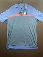 Callaway Opti-Dri Men s Golf Polo Shirt Size Medium Amparo Blue CGKS007DS NWT