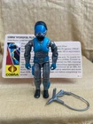 1985 Gi Joe Lampreys - V1 - Complete - Tight Joints - Great Card & Accessory