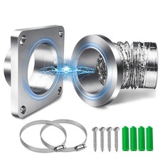 Magnetic Dryer Vent Coupling-Quick Connection and Disconnection Strong Magnet.